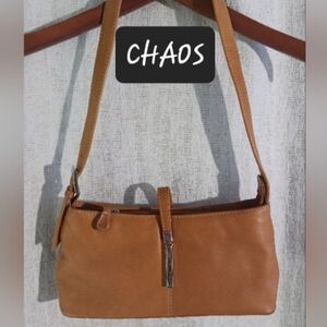 Chaco Tan Leather Shoulder Bag